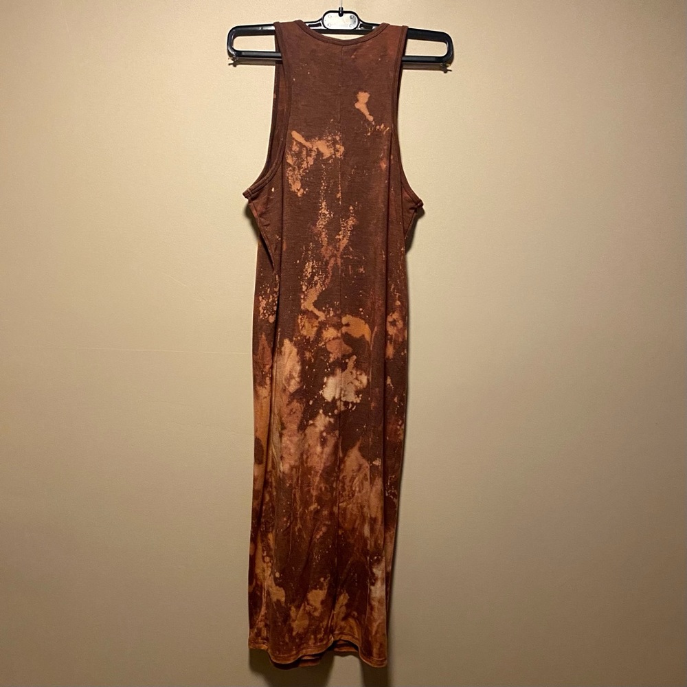 Custom Acid Wash Body Con Dress
